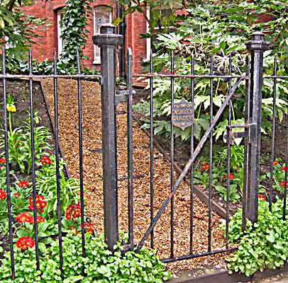 Gates to Ashley Gardens